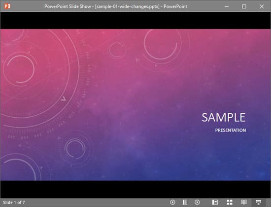 use presenter mode in powerpoint for mac 15.40